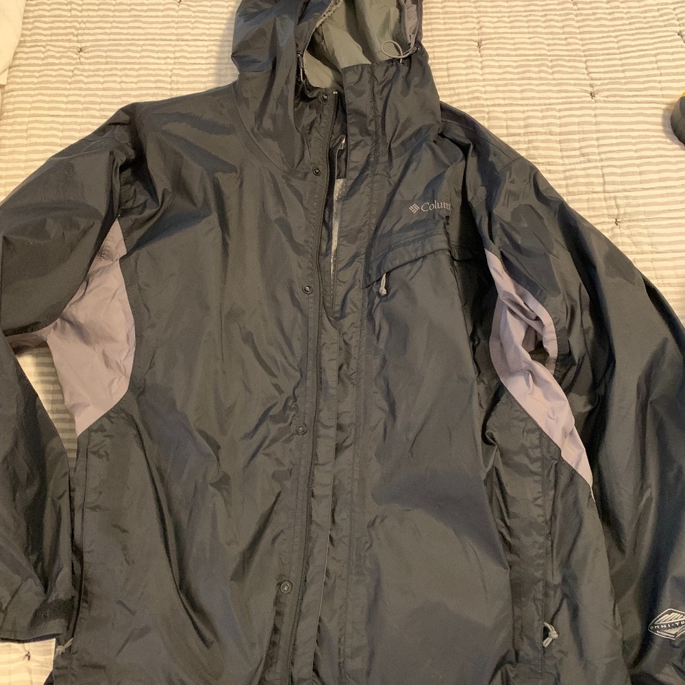 Columbia Men's Hooded Jacket with Omni-Tech Technology